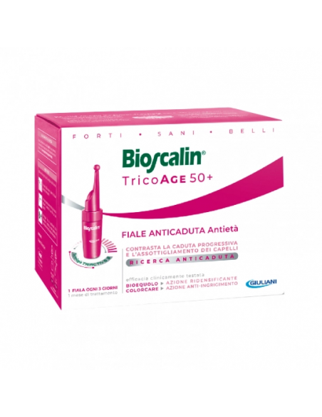 BIOSCALIN TRICOAGE 50+ 10 AMPOLLAS