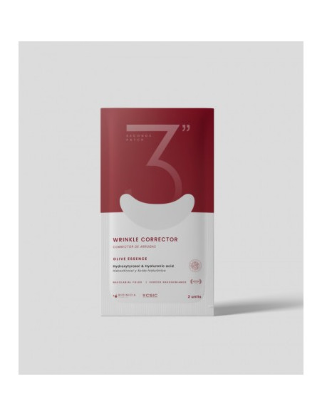 BIOINICIA 3” PATCH OLIVE ESSENCE CORRECTOR DE ARRUGAS NASOGENIANOS (1 Sobre con 2 Uds.)