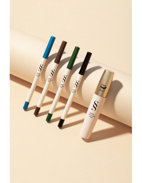 SENSILIS LAPIZ DE OJOS NEGRO KAJAL ULTRACREMOSO DE LARGA DURACIÓN