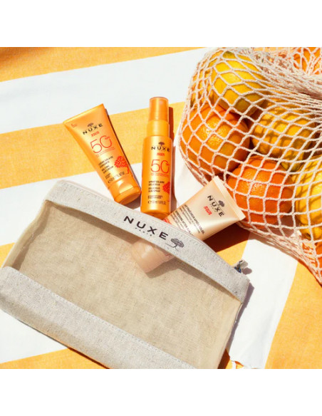 NUXE SUN NECESER MIS IMPRESCINDIBLES CON PROTECCIÓN SOLAR  SPF50 150ML + REGALO AFTER SUN LECHE 100ML NUXE SUN NECESER MIS IMPRESCINDIBLES CON PROTECCIÓN SOLAR  SPF50 150ML + REGALO AFTER SUN LECHE 100ML