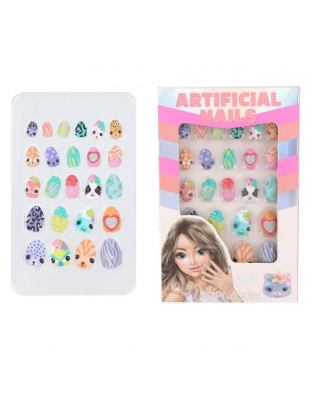 TOPMODEL UÑAS POSTIZAS ANIMALES PUNTIAGUDAS