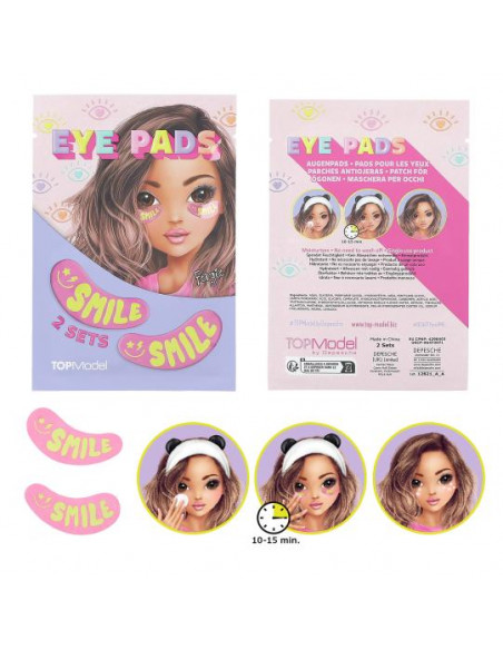 TOPMODEL ALMOHADILLAS PARA OJOS ESTAMPADAS