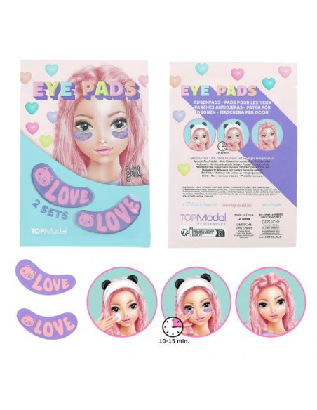 TOPMODEL ALMOHADILLAS PARA OJOS ESTAMPADAS