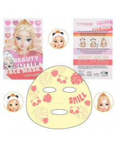 TOPMODEL MASCARILLA FACIAL DE TELA GLITTER 2