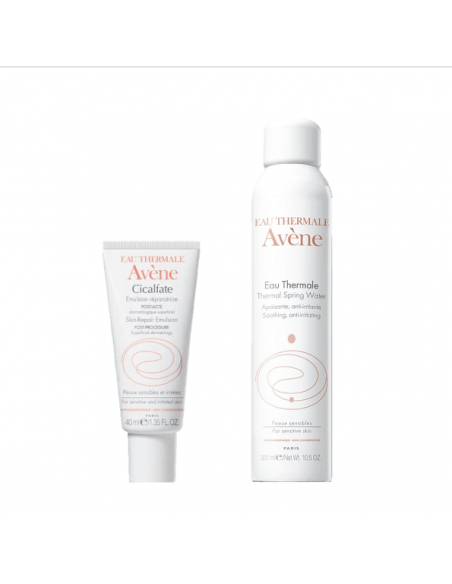 AVENE PACK POST DEPILACIÓN. AGUA TERMAL 300ML + CICALFATE EMULSIÓN 40ML