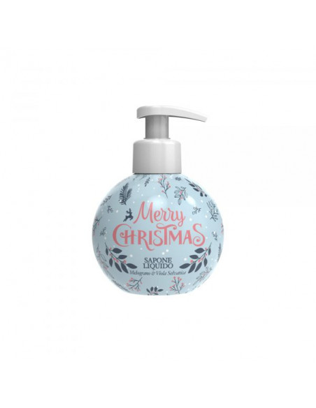 LABORATORIO DEI SAPONI JABÓN BOLA DE NAVIDAD (AZUL CLARO) 240ML