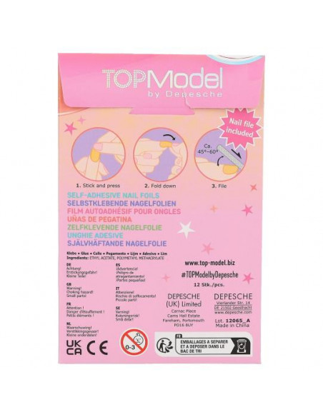 TOPMODEL LÁMINAS PARA UÑAS