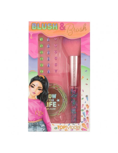 TOPMODEL COLORETE, BROCHA Y BRILLANTES