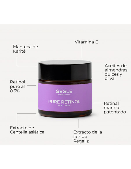 SEGLE CREMA PURE RETINOL 50ML