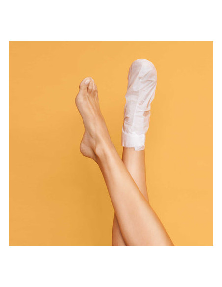 IROHA CALCETINES MASCARILLA REPARADORES CON MELOCOTÓN