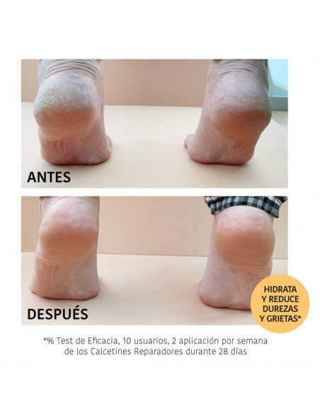 IROHA CALCETINES MASCARILLA REPARADORES CON MELOCOTÓN