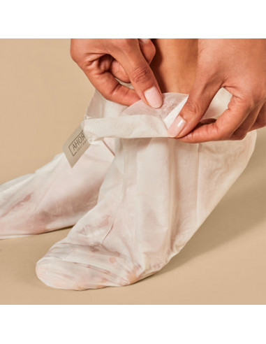 IROHA CALCETINES MASCARILLA REPARADORES CON MELOCOTÓN