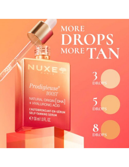 NUXE PRODIGIEUSE SERUM AUTOBRONCEADOR FACIAL 30ML