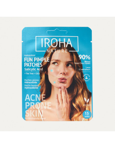 IROHA PARCHE HIDROCOLOIDE FUN GRANOS 18 UNIT