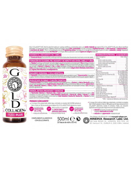 GOLD COLLAGEN PURE PLUS 10 DÍAS