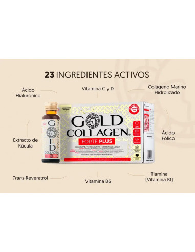 GOLD COLLAGEN FORTE PLUS 10 DÍAS