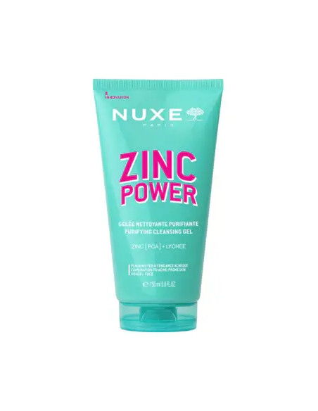 NUXE ZINC POWER GEL LIMPIADOR PURIFICANTE 150ML