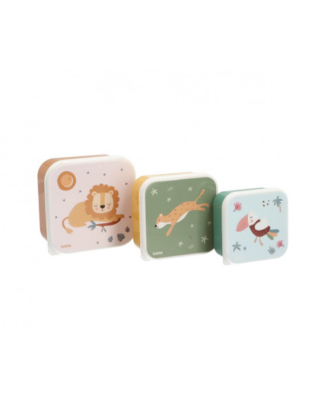 TUTETE 3 CAJAS ALMUERZO SAVANNAH