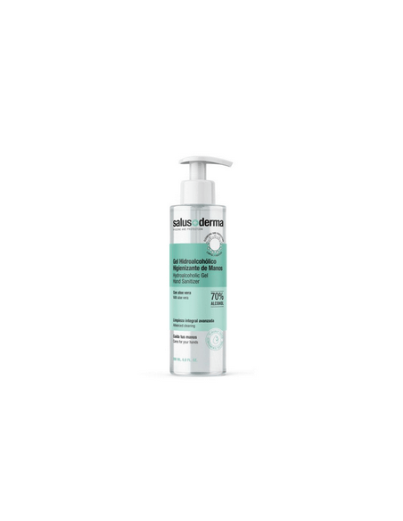 SALUS+DERMA GEL HIDROALCOHÓLICO HIGIENIZANTE DE MANOS 200ML