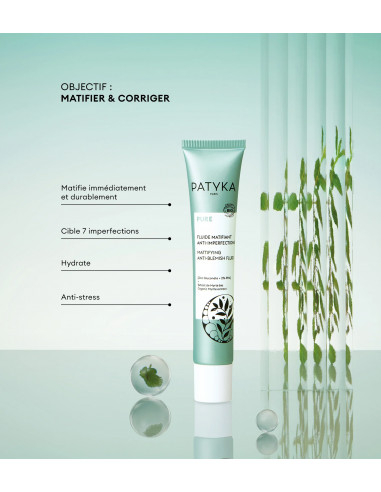 PATYKA PURE FLUIDO MATIFICANTE PERFECCIONADOR 40ML