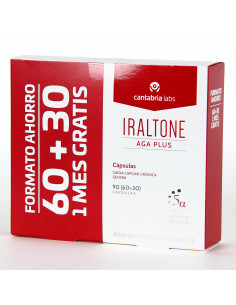 IRALTONE AGA PLUS 60 + 30 CAPSULAS