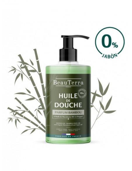 BEAUTERRA ACEITE DE DUCHA SOBREGRASO BAMBU 1L