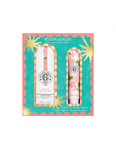 ROGER GALLET PACK FIGUIER AGUA PERFUMADA 30ML + CREMA DE MANOS 30ML