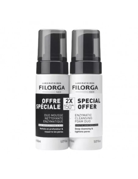 FILORGA DUPLO ESPUMA LIMPIADORA 2 X 150ML