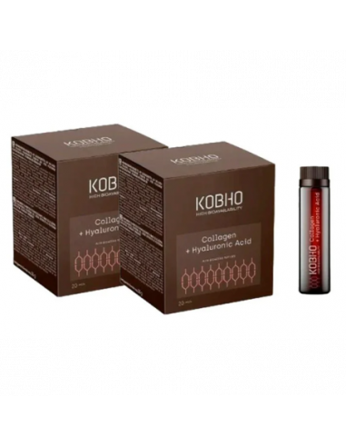 KOBHO DUPLO COLÁGENO + ÁCIDO HIALURÓNICO 20 VIALES