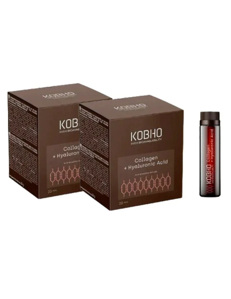 KOBHO DUPLO COLÁGENO + ÁCIDO HIALURÓNICO 20 VIALES