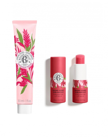 ROGER GALLET PACK GIMGEMBRE CREMA DE MANOS 30ML + BÁLSAMO LABIAL 3,5 GR