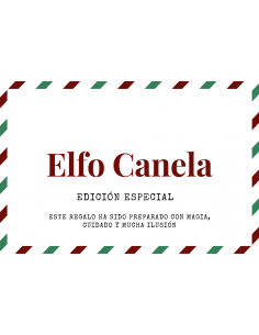 CESTA SORPRESA AMIGO INVISIBLE - ELFO CANELITO