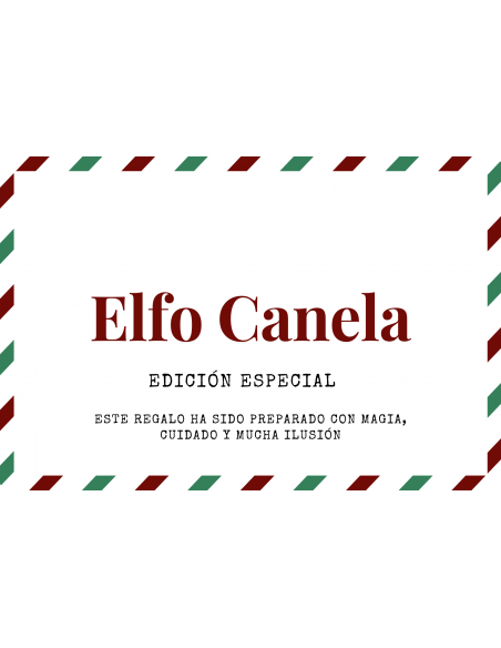 CESTA SORPRESA AMIGO INVISIBLE - ELFO CANELITO