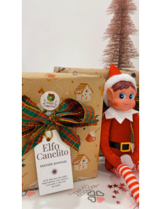 CESTA SORPRESA AMIGO INVISIBLE - ELFO CANELITO 2