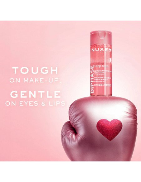 NUXE DESMAQUILLANTE WATERPROOF VERY ROSE 100ML