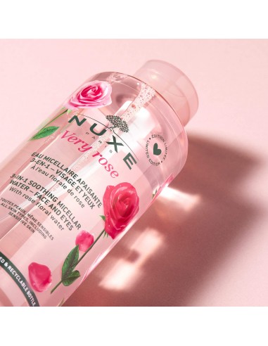 NUXE VERY ROSE AGUA MICELAR ROSTRO 3 EN 1 400 ML