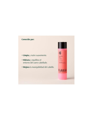 TARA CHAMPÚ HIDRATANTE FRESA + NMF 267ML