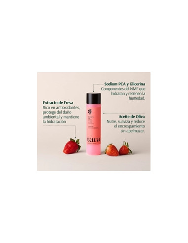 TARA CHAMPÚ HIDRATANTE FRESA + NMF 267ML