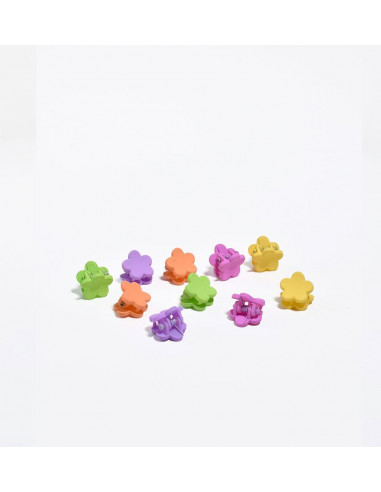 BETER PINZAS FLORES DE COLORES 10 UNIDS