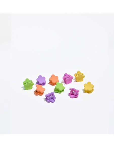 BETER PINZAS FLORES DE COLORES 10 UNIDS