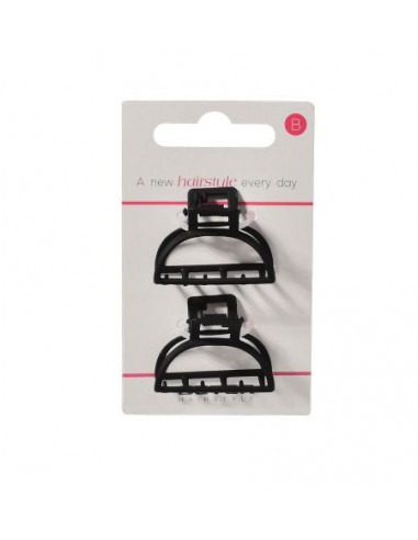 BETER PINZAS METALICAS NEGRAS 2 UNIDS