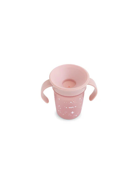 SARO VASO ANTIDERRAME 360º CON ASAS ROSA