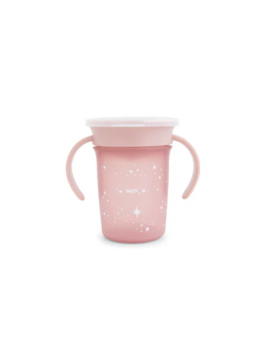 SARO VASO ANTIDERRAME 360º CON ASAS ROSA