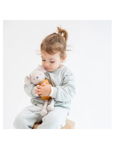 SARO RATONCITO DE TRAPO 3 COLORES DIFERENTES