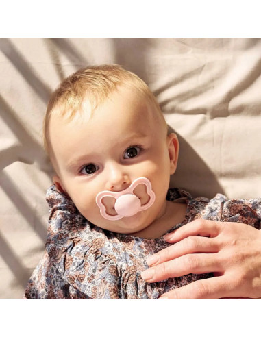 MAM AIR CHUPETE DE SILICONA NIGHT AZUL 6+m 2 UNIDADES