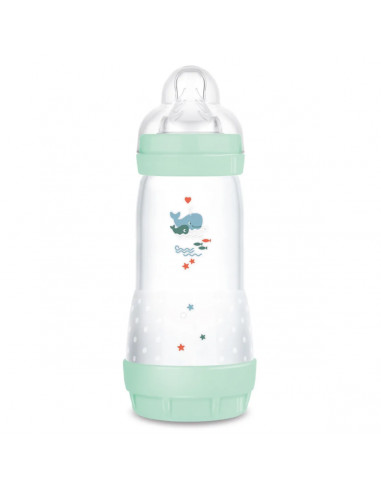 MAM BABY BIBERON BABY BOTTLE 4+ 320ML AZUL