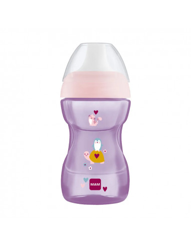 MAM FUN TO DRINK CUP ROSA 8+M 270ML