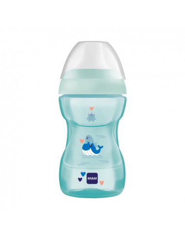 MAM FUN TO DRINK CUP AZUL 8+M 270ML