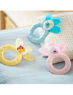 MAM COOLER MORDEDOR NEVERA 4M+ ROSA 2