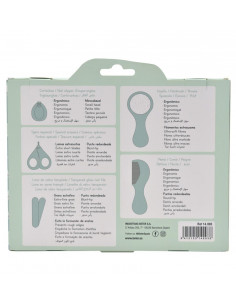 BETER SET MANICURA + CEPILLO Y PEINE PARA BEBÉ 0+M AZUL 2